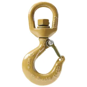 Crosby®  L-322AN 3 Ton Alloy Swivel Eye Hook w/Latch - 1048834