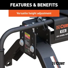 CURT 16115 CURT 16115 E16 5th Wheel Hitch; 16;000 lbs