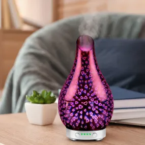 Desire Hearts Colour Changing Oil Diffuser Aroma Humidifier