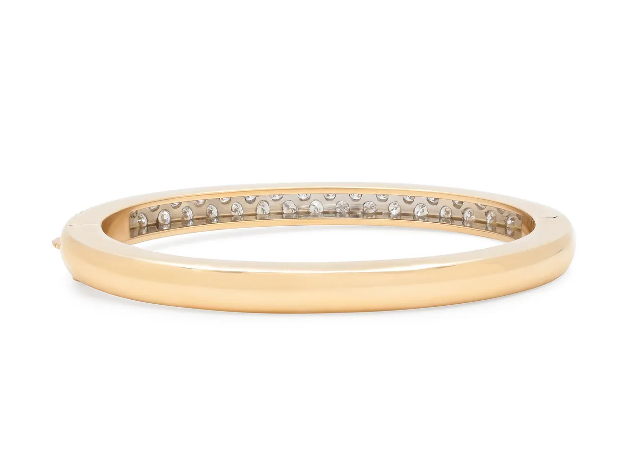 Diamond Bangle Bracelet in 14K Gold