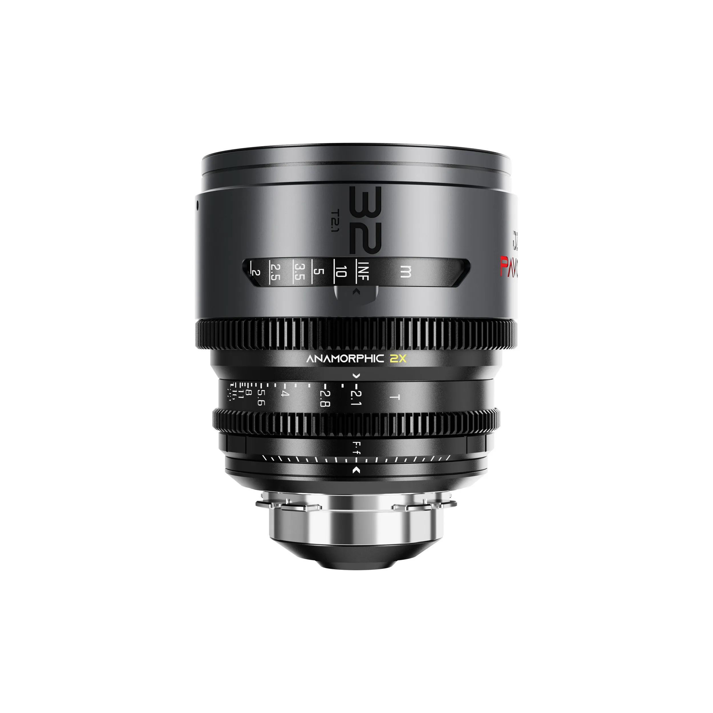 DZOFilm Pavo 2x anamorphic 6-lens set 28/32/40/55/75/100mm T2.1 -T2.4 (100mm) Neutral Coating- PL&EF mount (feet)