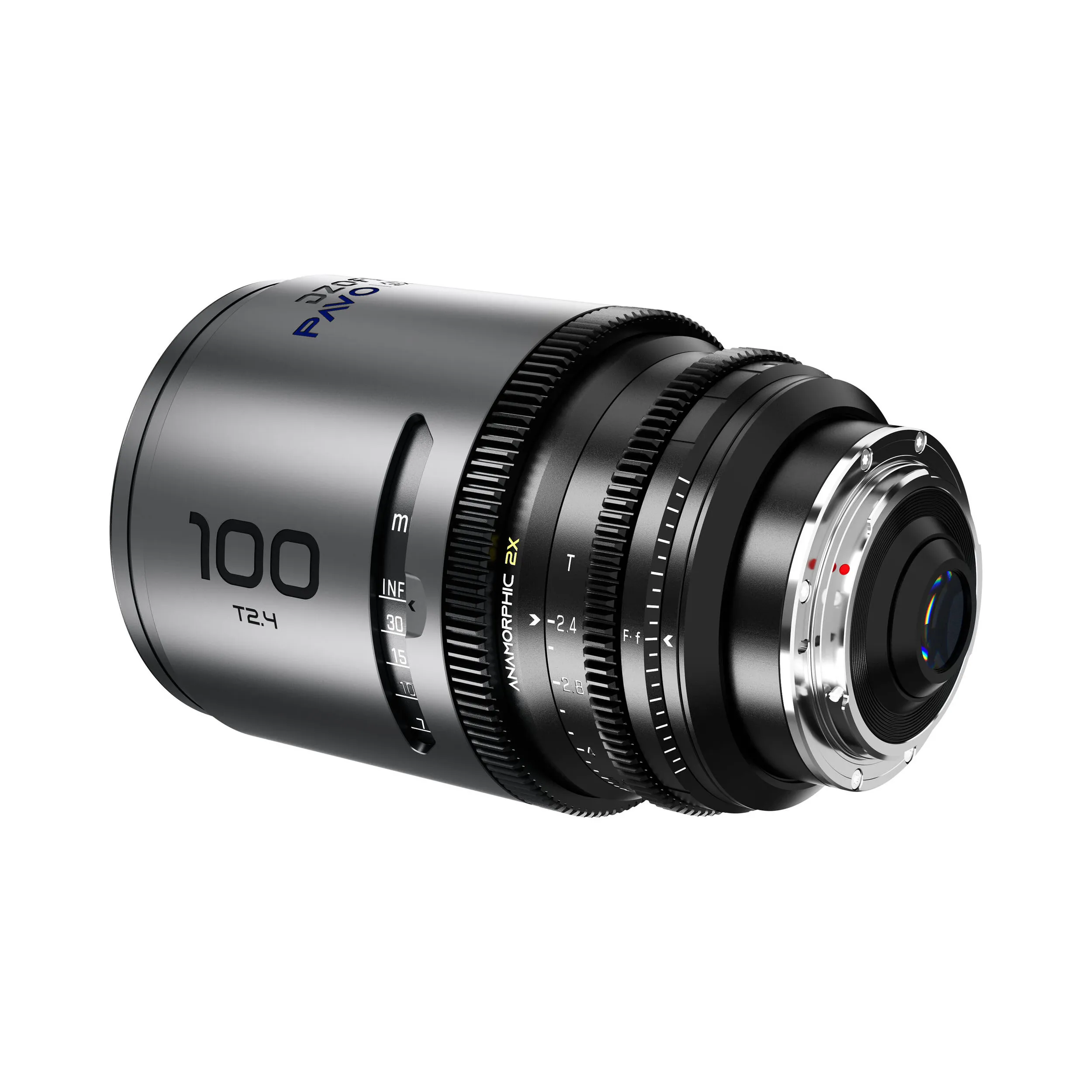 DZOFilm Pavo 2x anamorphic Prime 100mm T2.4-Blue Coating- PL&EF mount (feet)