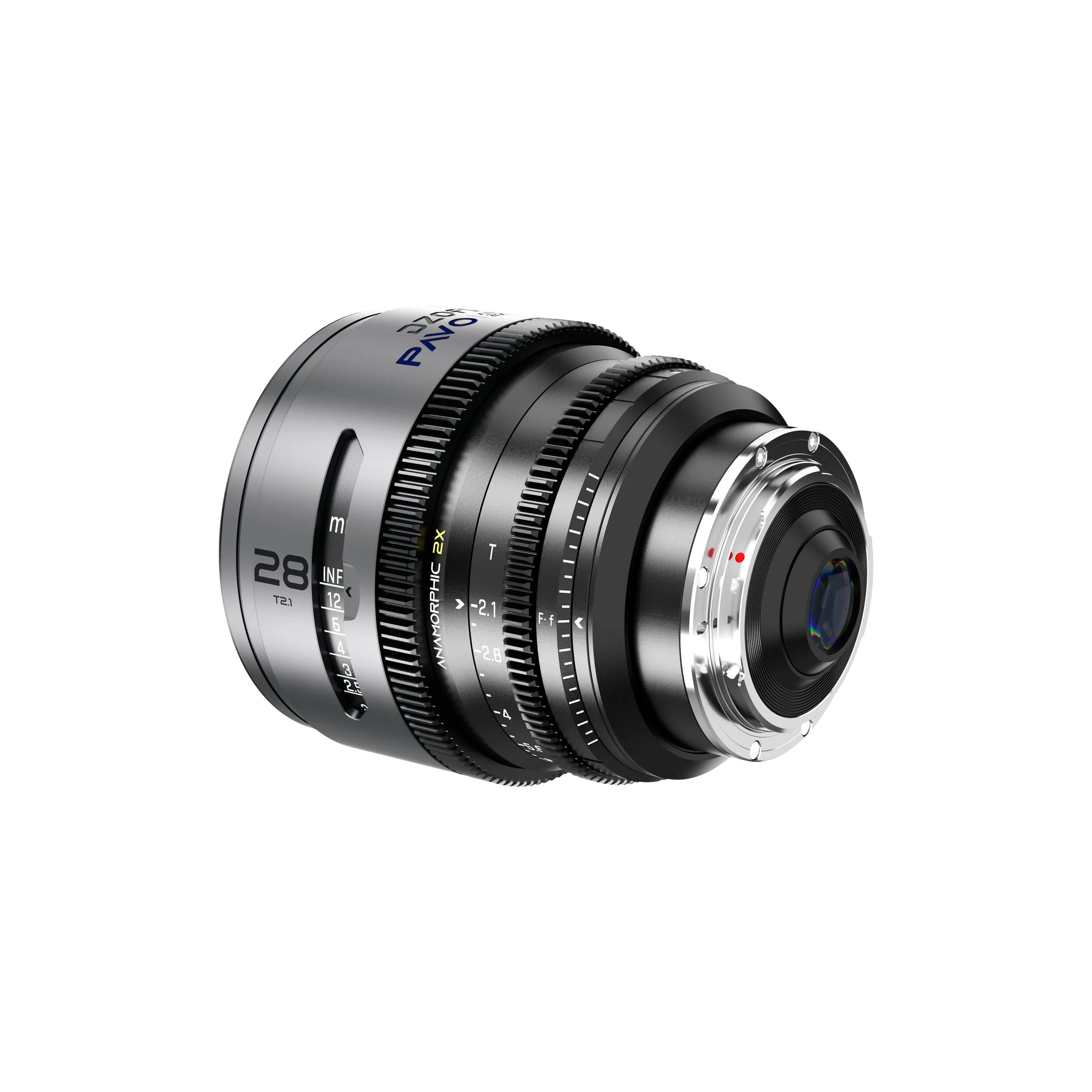 DZOFilm Pavo 2x anamorphic Prime 28mm T2.1-Blue Coating- PL&EF mount (feet)