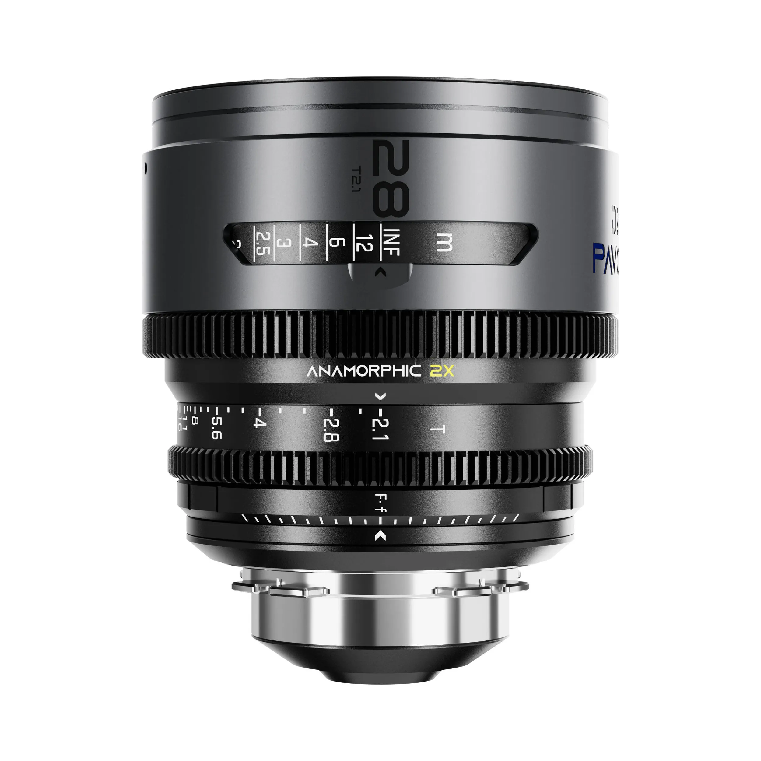 DZOFilm Pavo 2x anamorphic Prime 28mm T2.1-Blue Coating- PL&EF mount (feet)