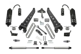 Fabtech 4" Radius Arm System w/Front Dirt Logic 4.0 Coilovers w/Reservoir & Rear 2.25 Shocks Kit for 2008-2016 Ford F250 Super Duty 4WD w/4" lift