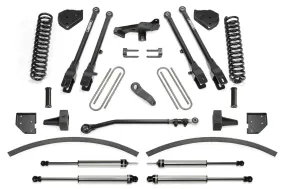 Fabtech 8" 4 Link System w/Dirt Logic 2.25 Shocks Kit for 2017-2024 Ford F250 Super Duty 4WD w/8.0" lift
