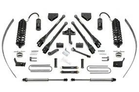 Fabtech 8" 4 Link System w/Front Dirt Logic 4.0 Coilovers w/Reservoir & Rear 2.25 Shocks Kit for 2017-2024 Ford F350 Super Duty 4WD w/8.0" lift w/Overload