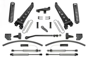 Fabtech 8" Radius Arm System w/Front Dirt Logic 2.25 Reservoir Shocks & Rear 2.25 Shocks Kit for 2017-2024 Ford F350 Super Duty 4WD w/8.0" lift