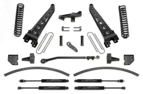 Fabtech 8" Radius Arm System w/Stealth Shocks Kit for 2017-2024 Ford F350 Super Duty 4WD w/8.0" lift