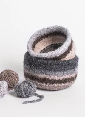 Fairmont Felted Bowls