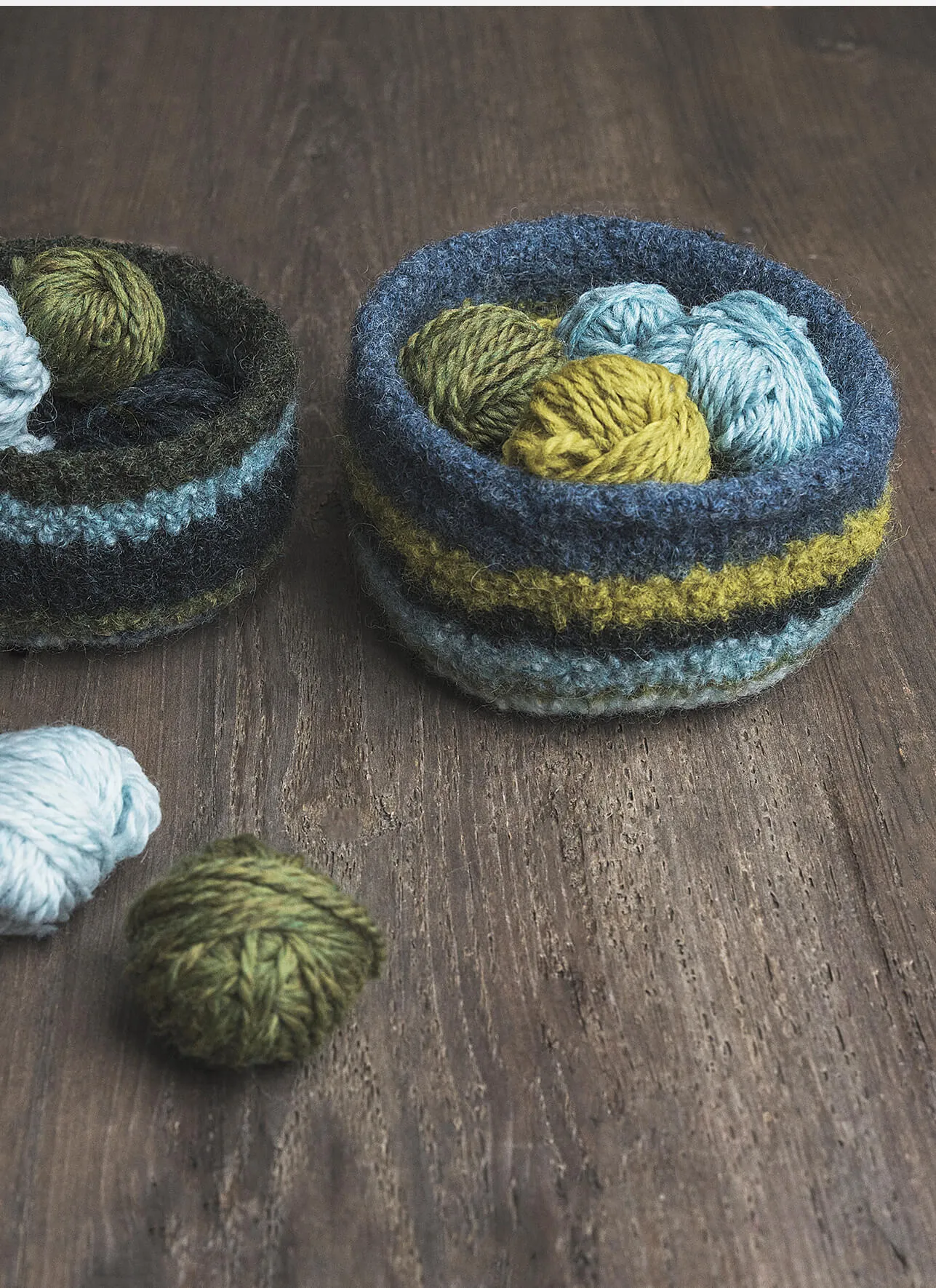 Fairmont Felted Bowls