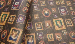 Fancy Cat Gallery | 18" Vinyl Roll