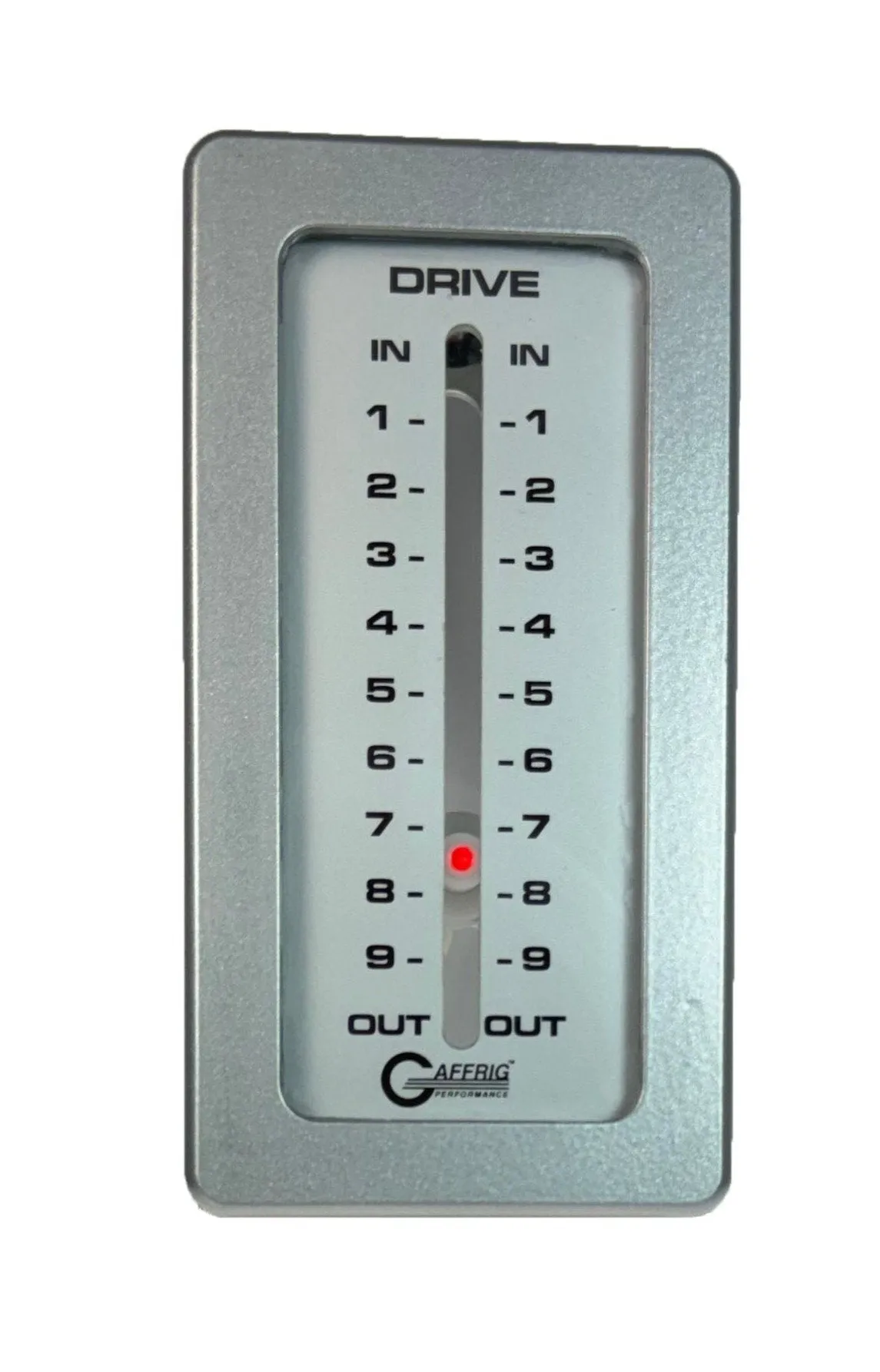 GAFFRIG PART #237 MECHANICAL INDICATOR, 1 DRIVE, MERCURY- CARD - PLATINUM CARD