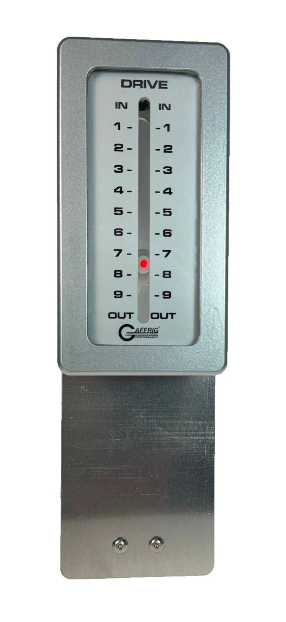 GAFFRIG PART #237 MECHANICAL INDICATOR, 1 DRIVE, MERCURY- CARD - PLATINUM CARD