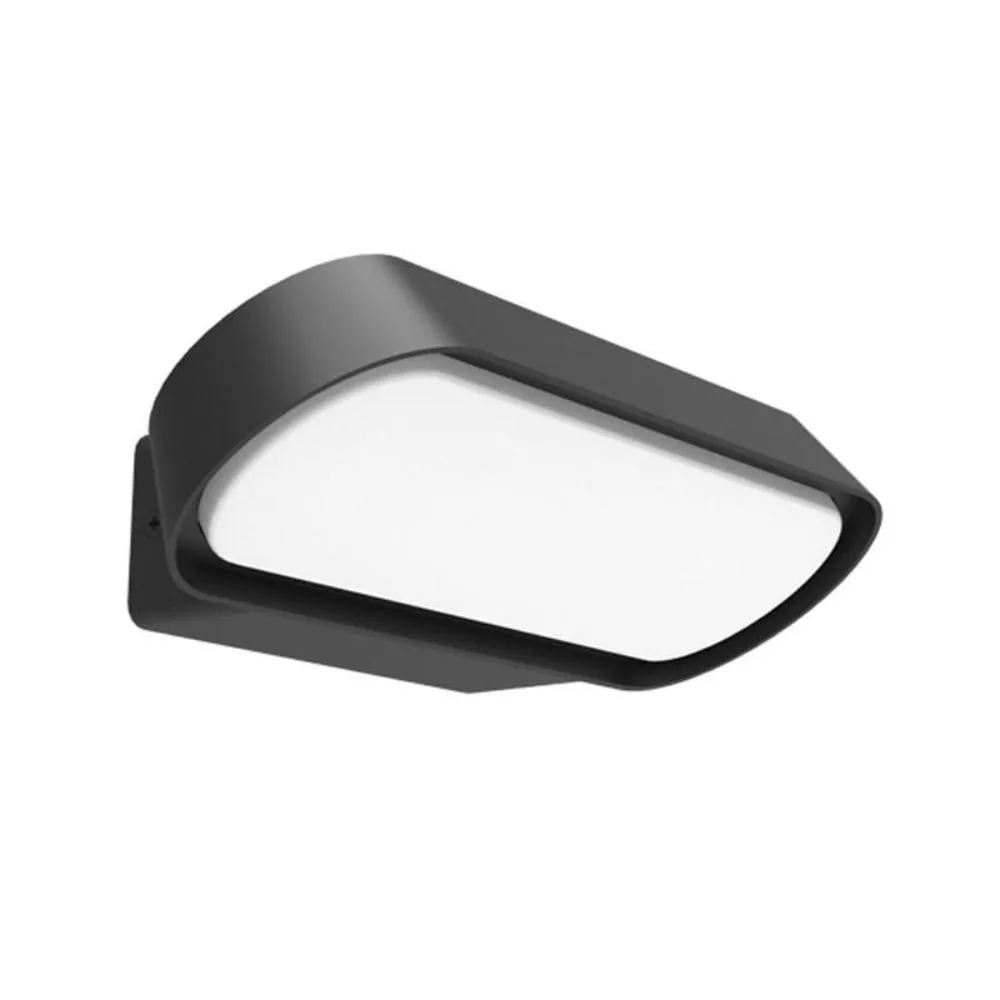Glans Exterior LED Surface Mounted Wall Light 7w/13w in Grey or White CLA Lighting - PL-GLANS01~PL-GLANS04