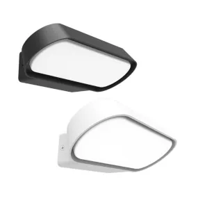 Glans Exterior LED Surface Mounted Wall Light 7w/13w in Grey or White CLA Lighting - PL-GLANS01~PL-GLANS04
