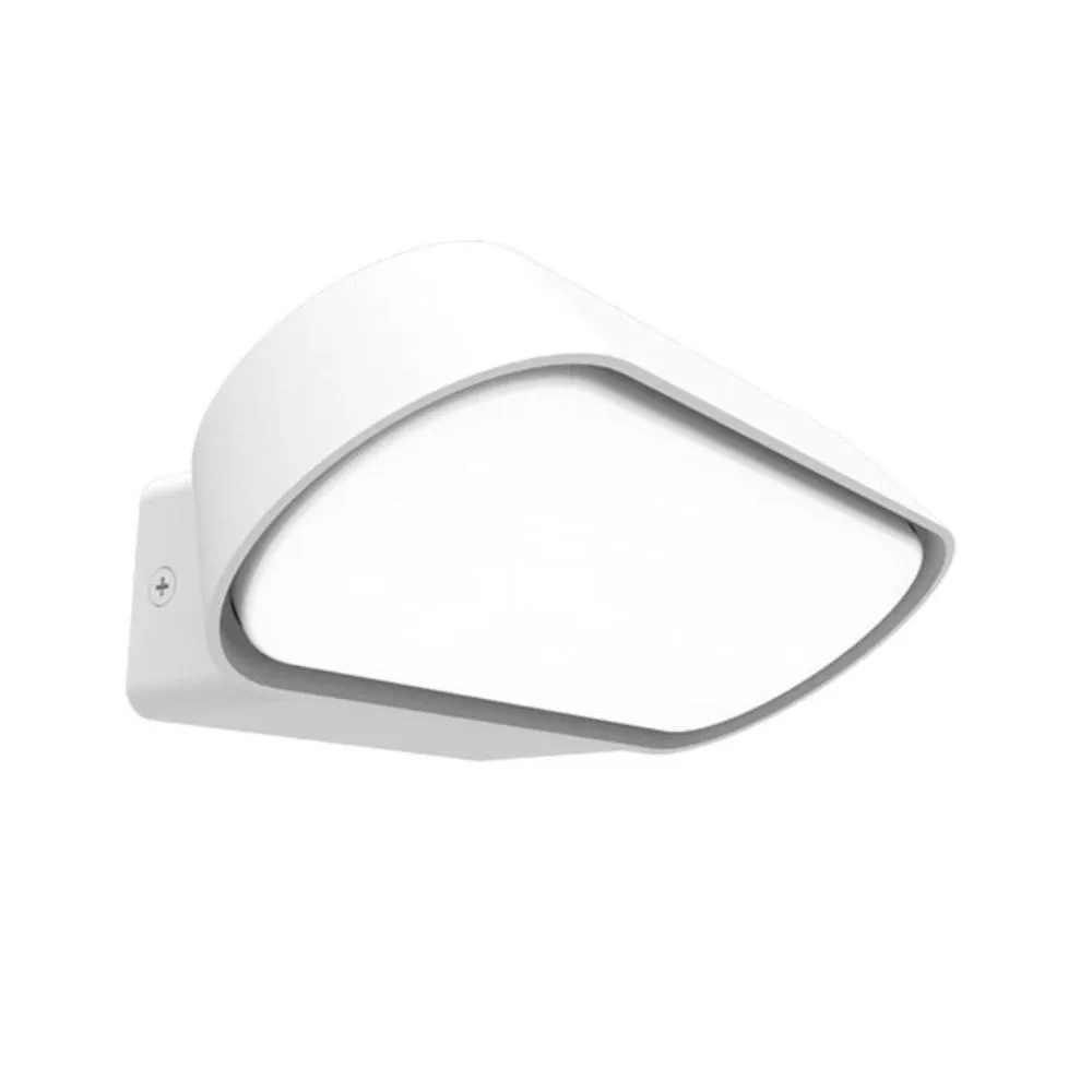 Glans Exterior LED Surface Mounted Wall Light 7w/13w in Grey or White CLA Lighting - PL-GLANS01~PL-GLANS04