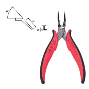 Hakko CHP PNB-2006 Long Nose Angled Pliers (Qty of 5)