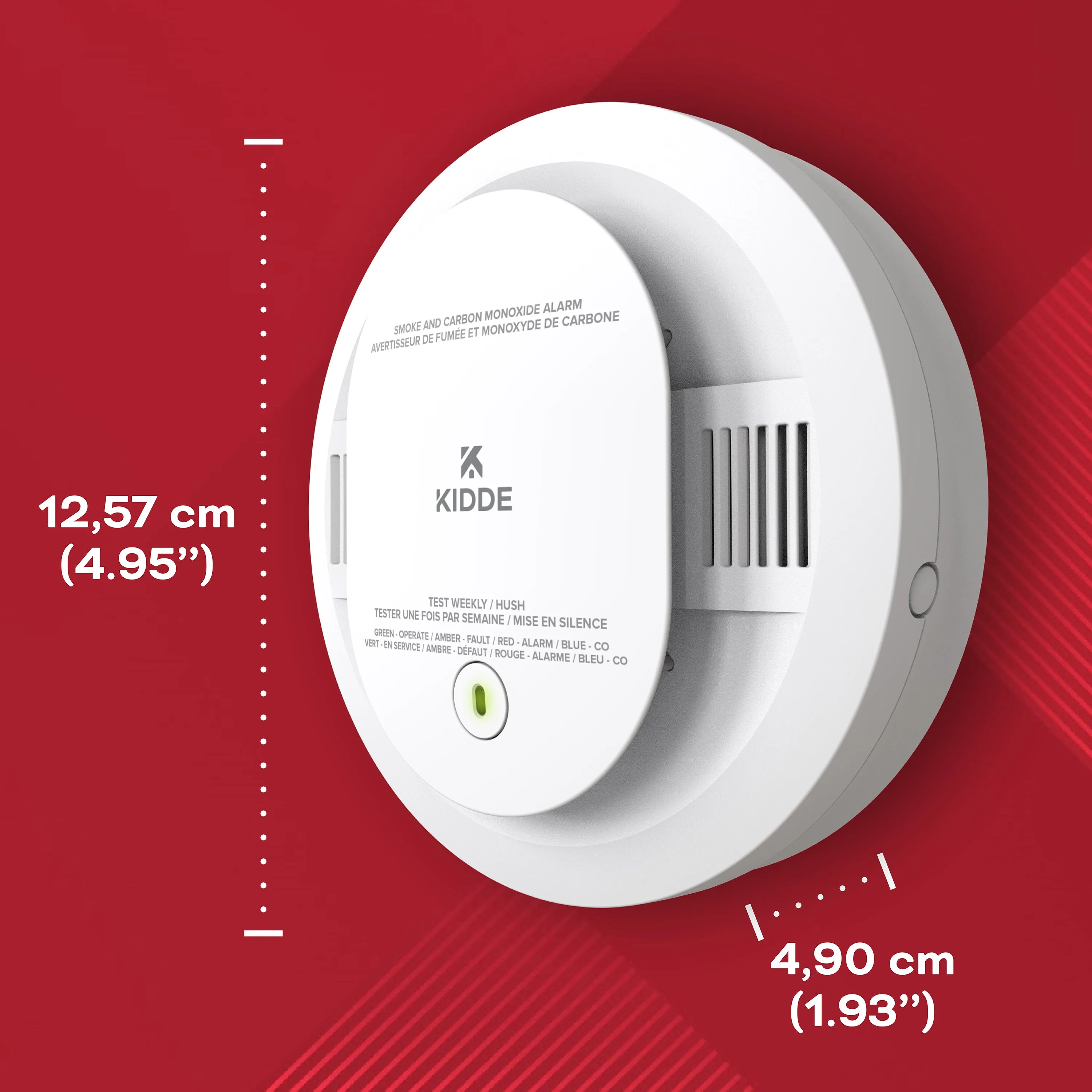 Hardwired Smoke &amp; Carbon Monoxide Voice Alarm