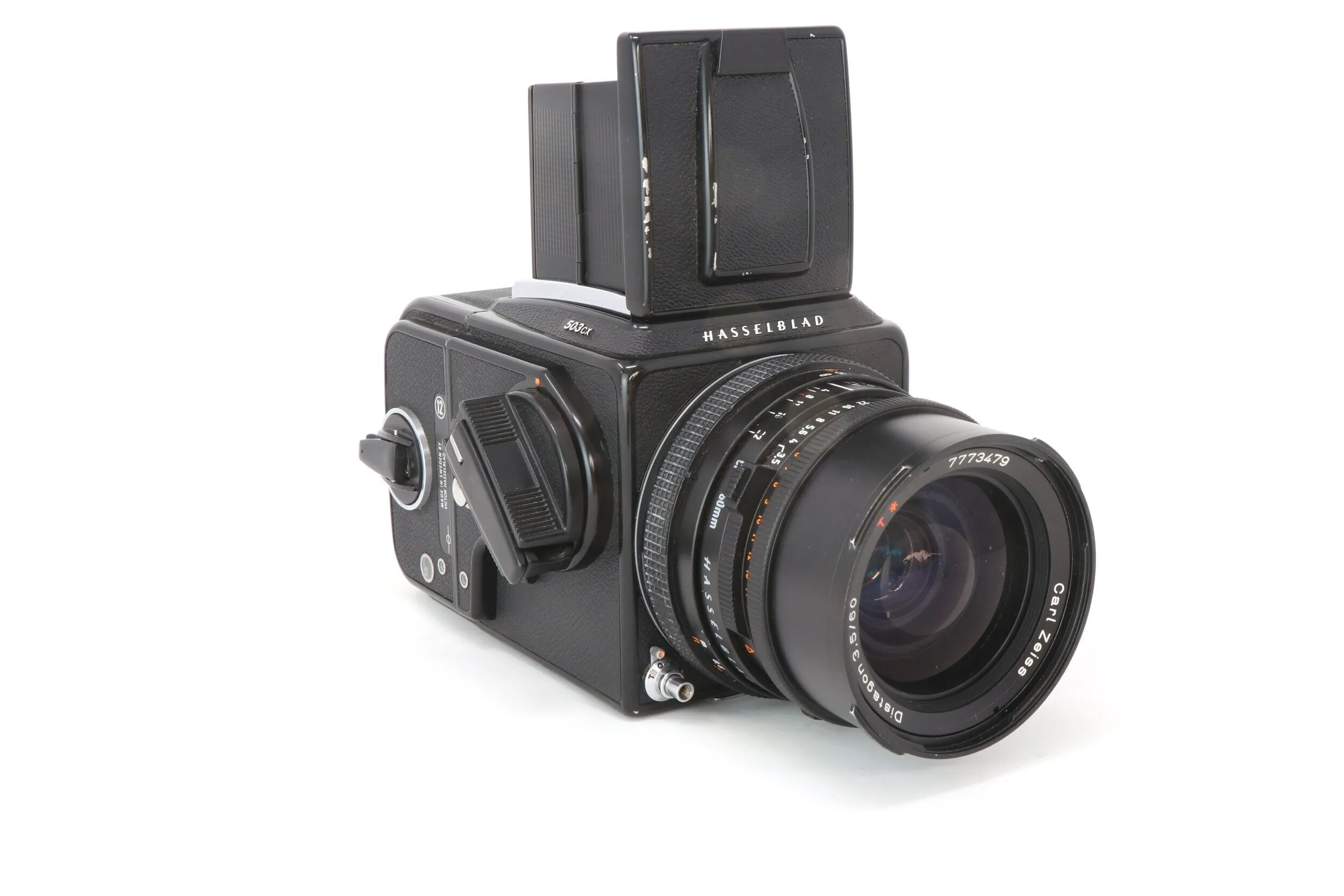 Hasselblad 503cx 35mm Film Camera with Carl Zeiss Distagon T* 60mm f3.5 CF Lens (Kit)