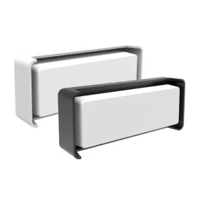 Heka Outdoor LED Wall Light S/M in Dark Grey or White Rectangle 13w CLA Lighting - PL-HEKA1, PL-HEKA2