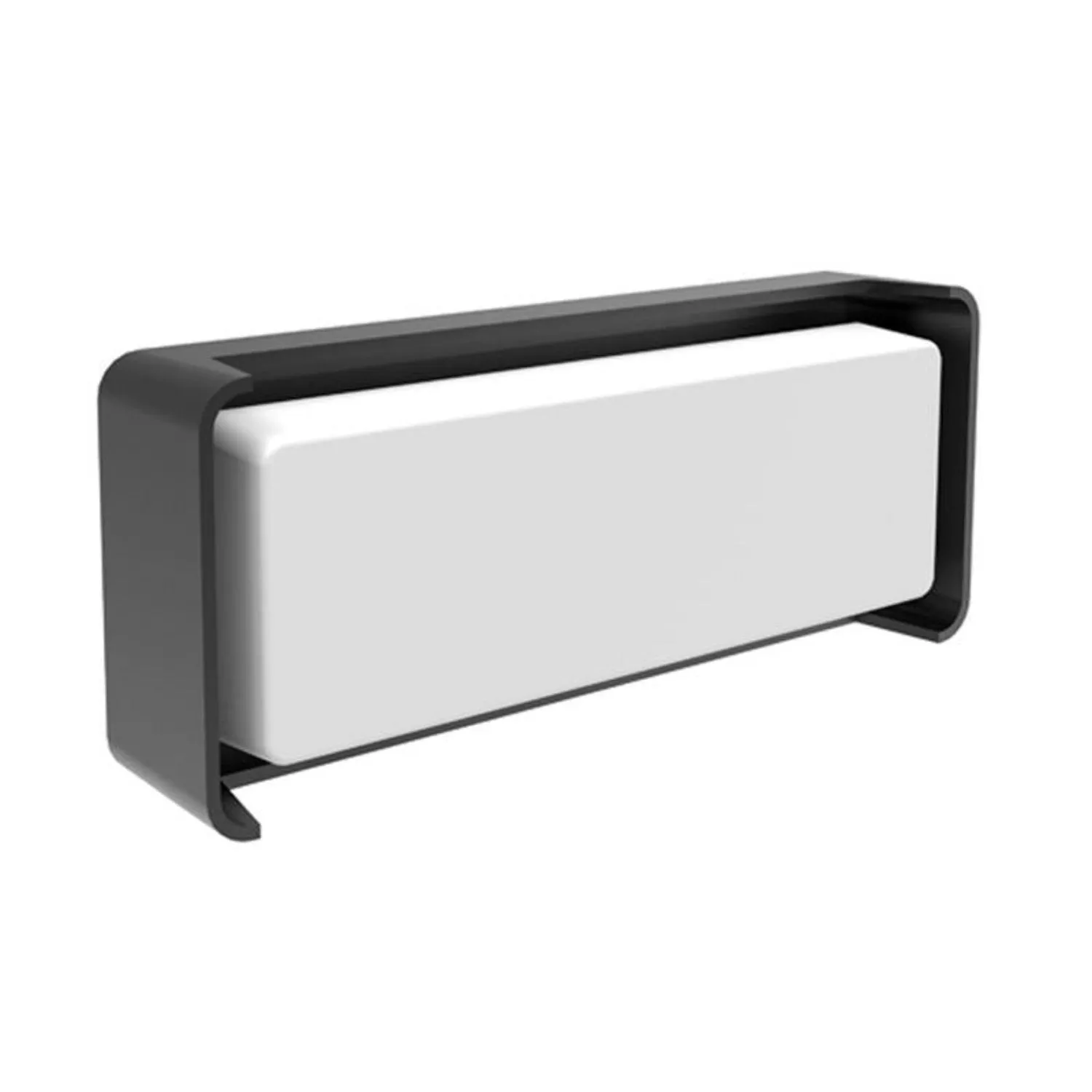 Heka Outdoor LED Wall Light S/M in Dark Grey or White Rectangle 13w CLA Lighting - PL-HEKA1, PL-HEKA2