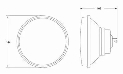 Hella Vision Plus Conversion Headlights 002850001