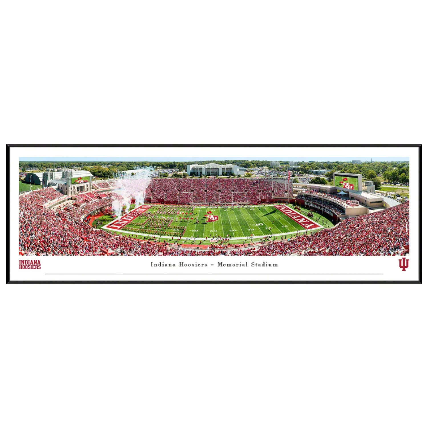Indiana Hoosiers Memorial Stadium Standard Frame Panorama