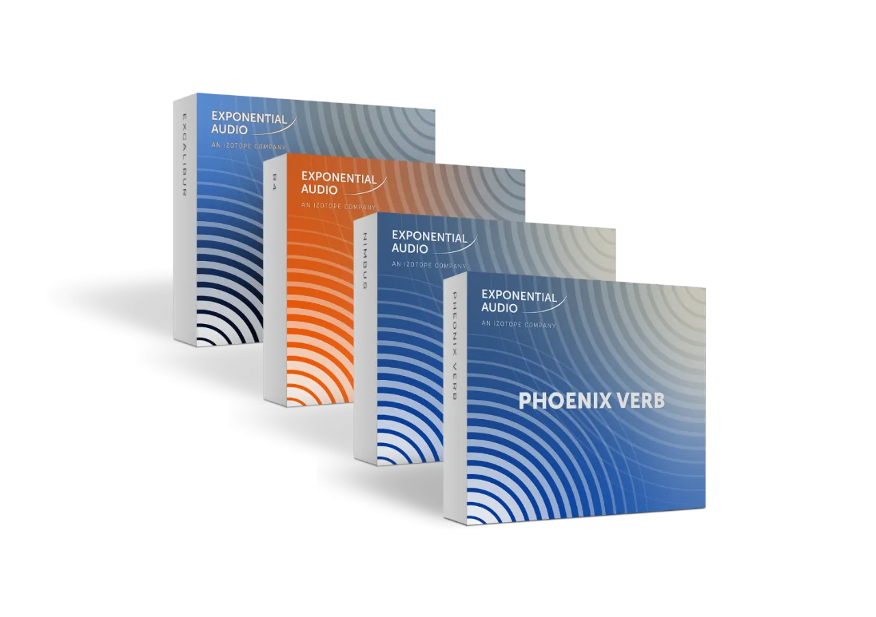 iZotope Exponential Audio Stereo Reverb Bundle