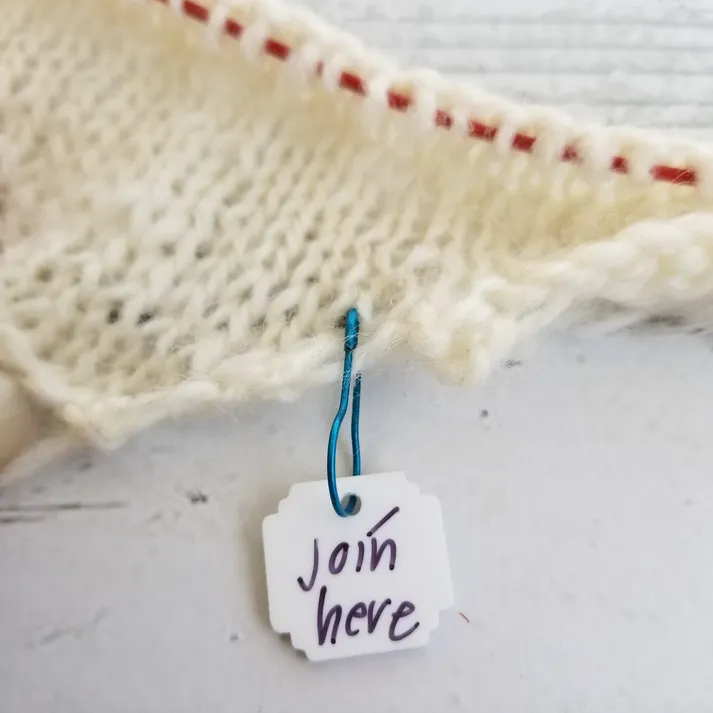Katrinkles Write On / Wipe Off White Stitch Marker Set