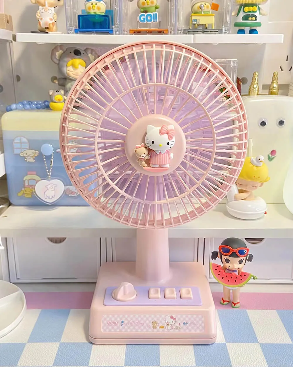 Kuromi Hello Kitty Cinnamoroll Fan