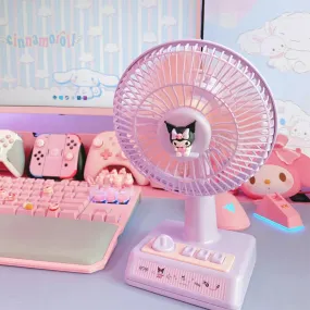 Kuromi Hello Kitty Cinnamoroll Fan