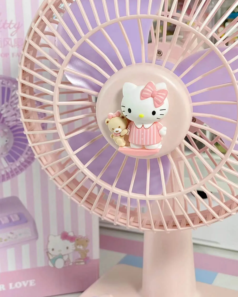 Kuromi Hello Kitty Cinnamoroll Fan