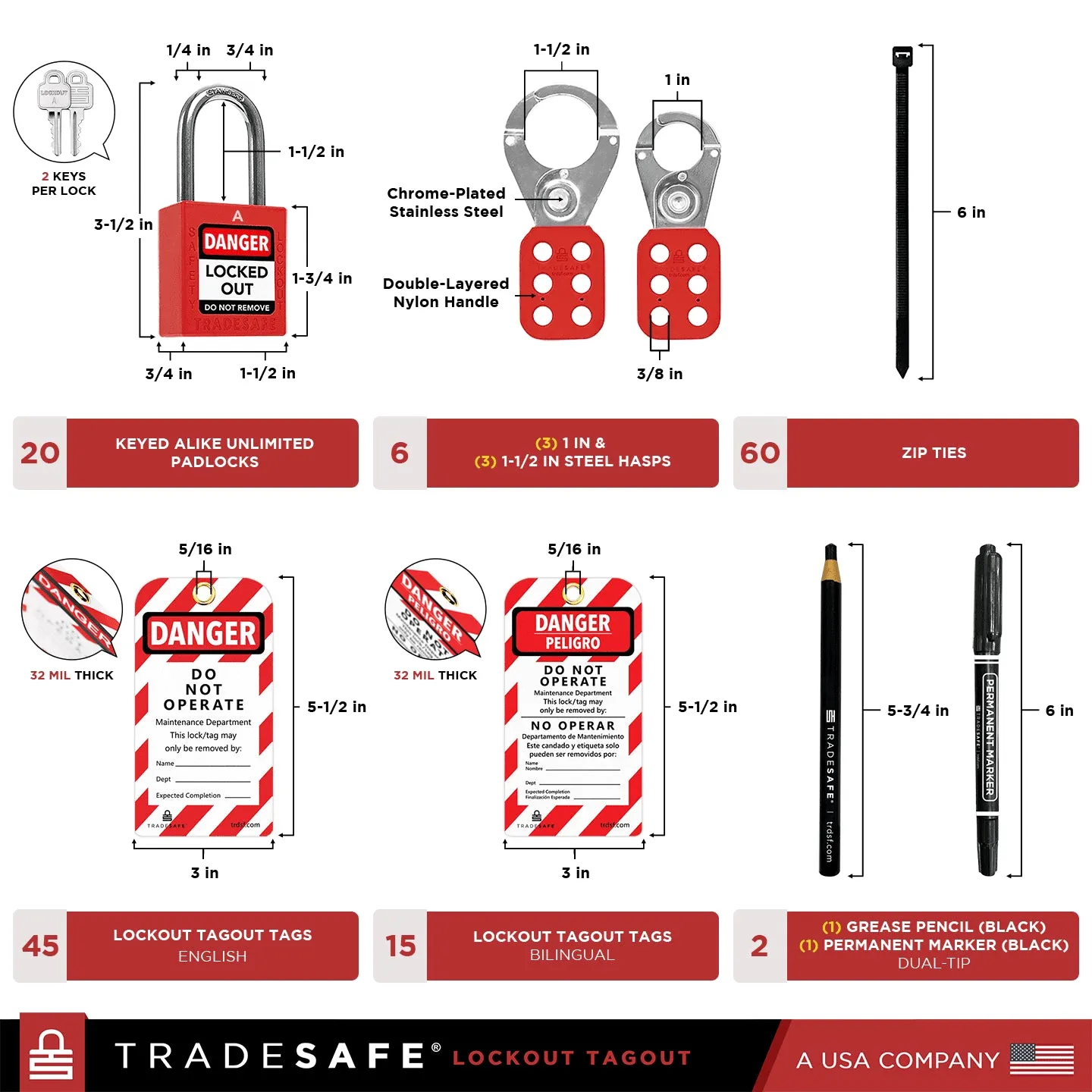 Lockout Tagout Cabinet - 80 Devices - Keyed Alike Unlimited
