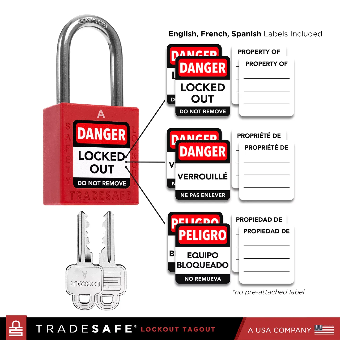 Lockout Tagout Cabinet - 80 Devices - Keyed Alike Unlimited