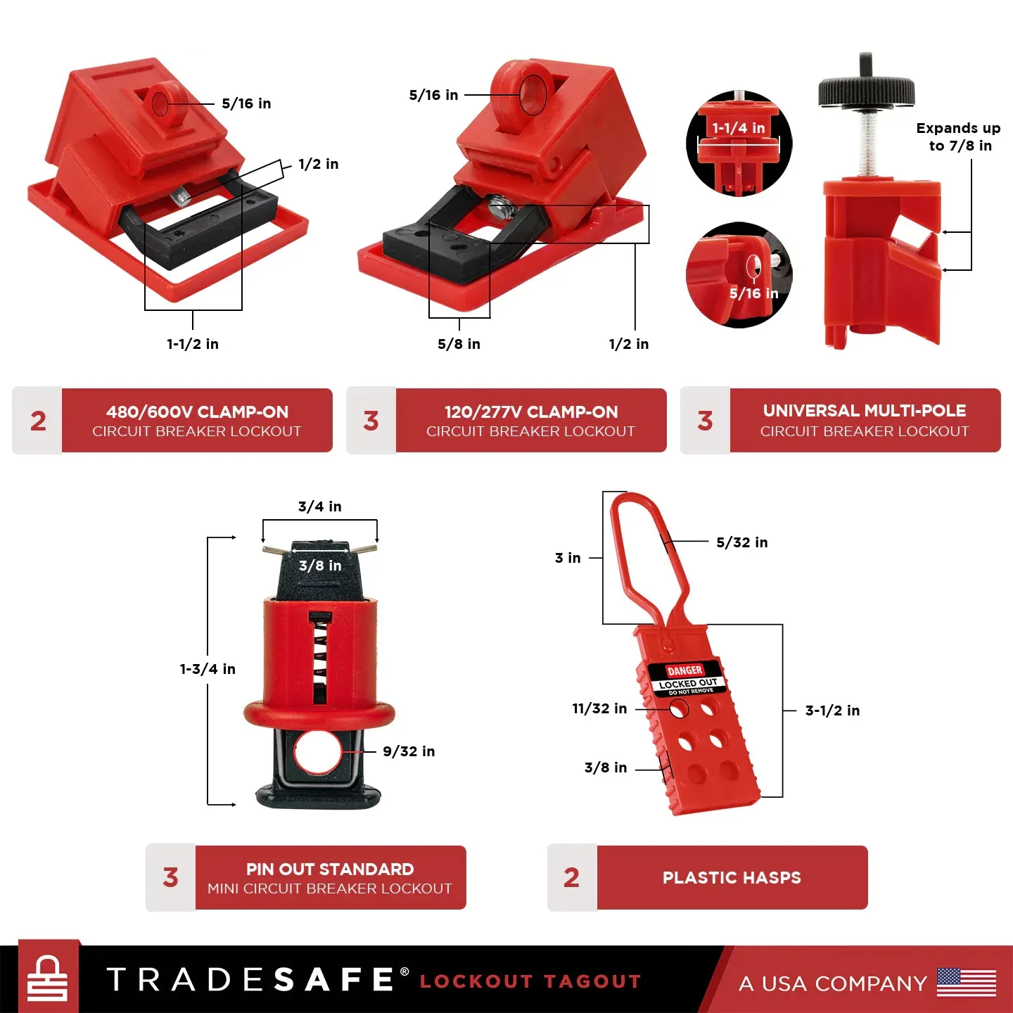 Lockout Tagout Station - XXL