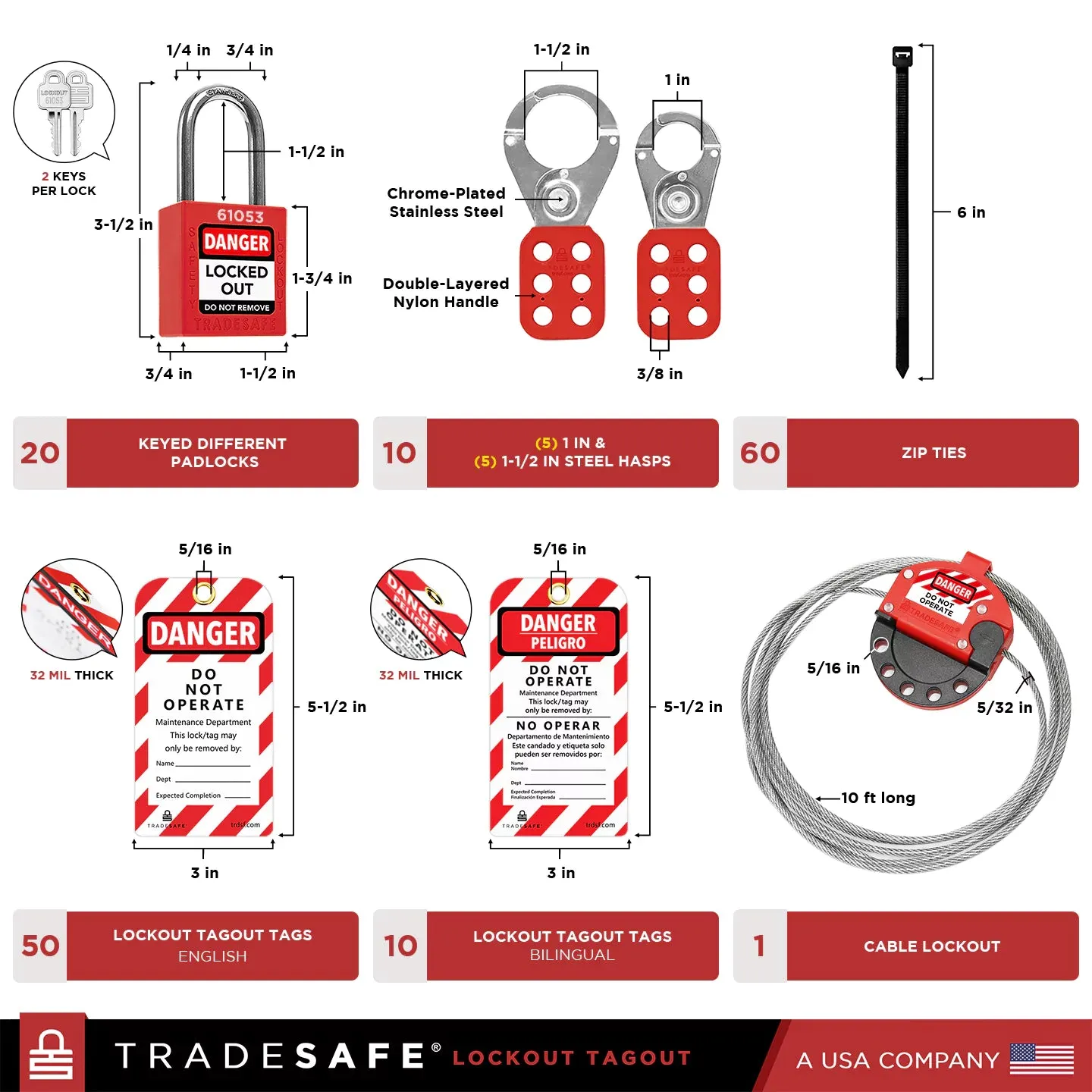 Lockout Tagout Station - XXL