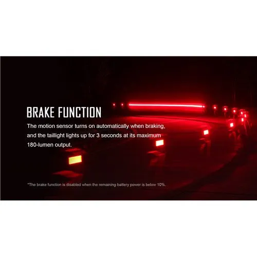 Magicshine Smart Rear Light SeeMee 180 Lumens V2.0 USB C