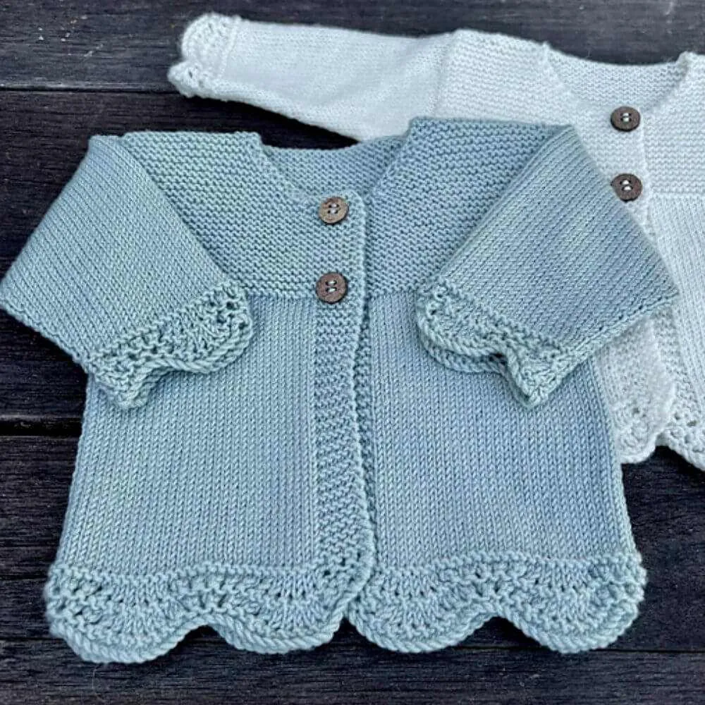 Millie Petite Cardigan Knitting Pattern - 4 Ply