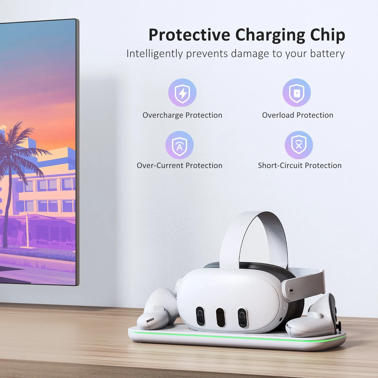 NexiGo Quest 3 Charging Dock