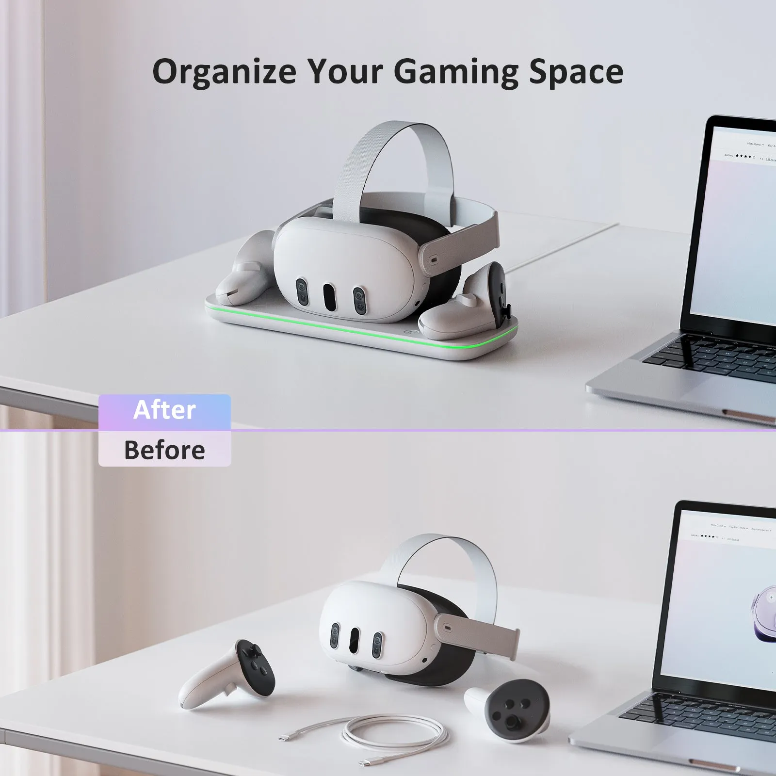 NexiGo Quest 3 Charging Dock