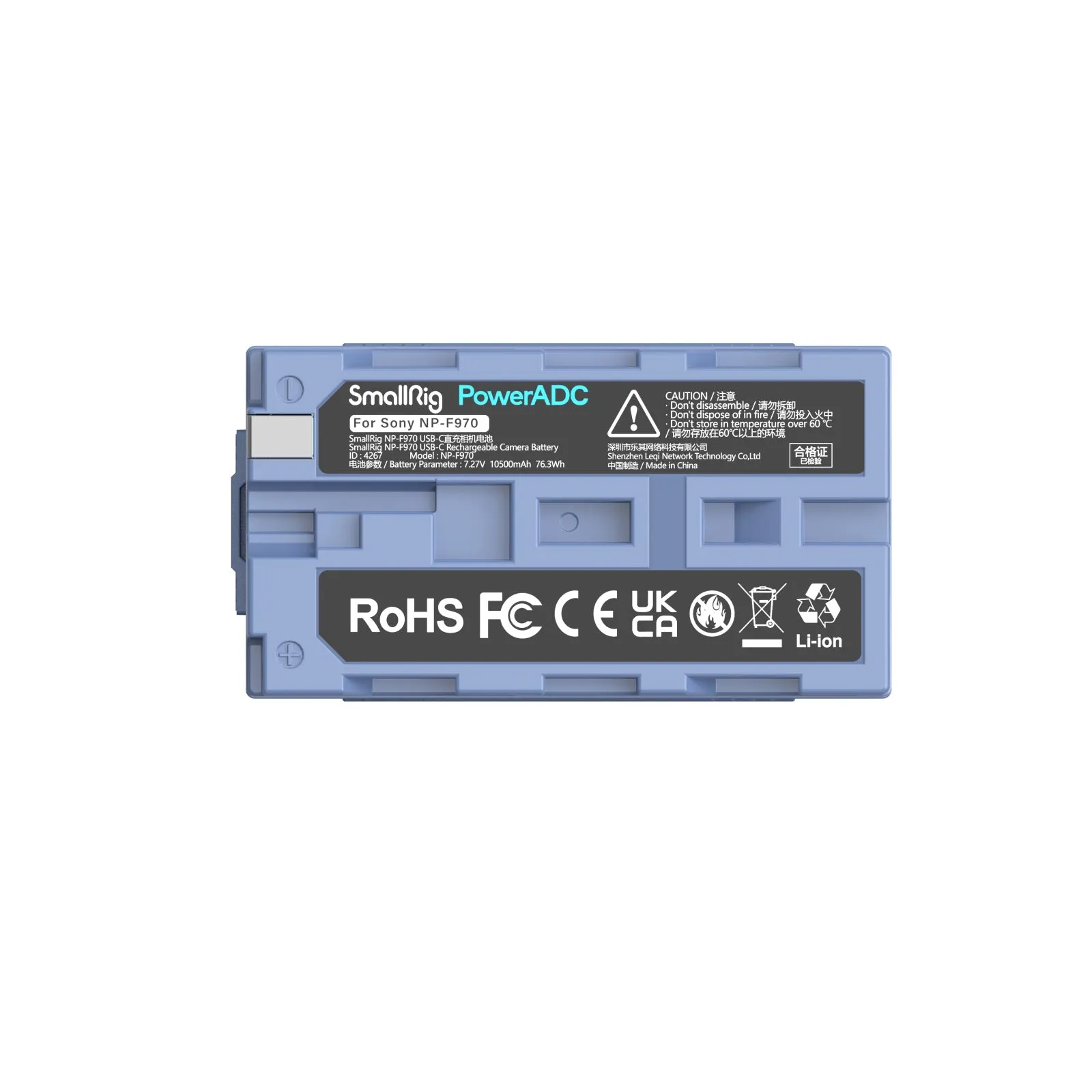 NP-F970 USB-C Rechargeable Camera Battery