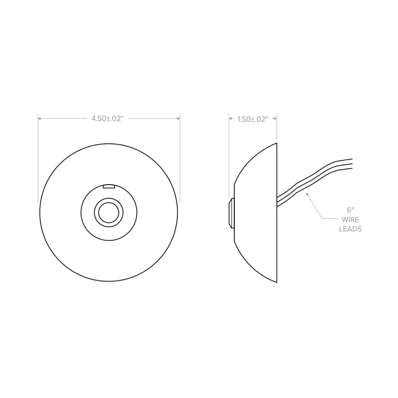 NX Lighting Controls OMNIIR OMNI Low Voltage PIR Ceiling Sensor, 450 sq. ft.
