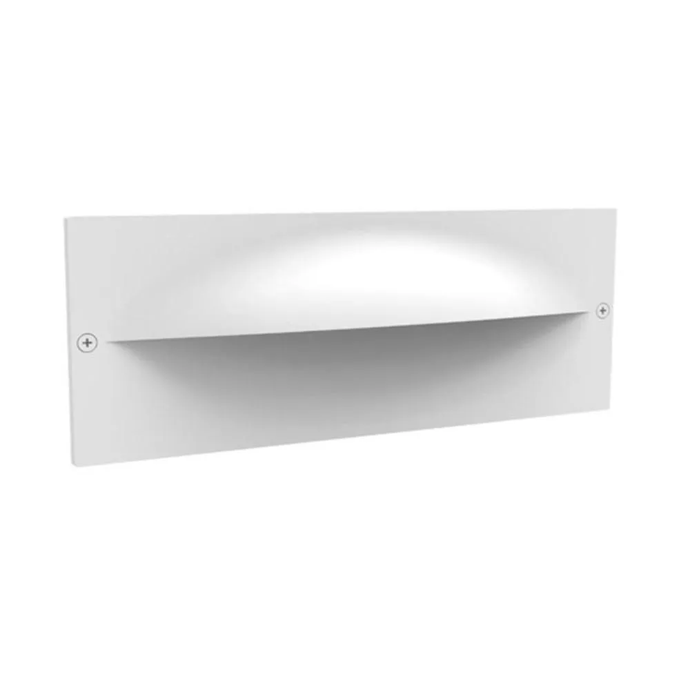 Oga Exterior LED Recessed Wall Light 13w in Grey/White CLA lighting - PL-OGA02