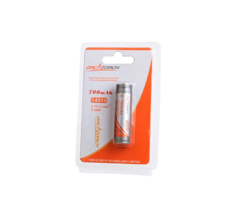Orcatorch 14500 Battery 750Mah