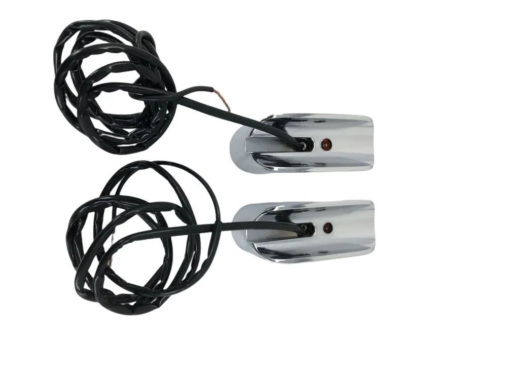 Oval Light (1) for Handlebar/Engine Guard - 22mm (7/8 inch) - Highway Hawk H68-607