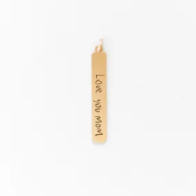 Personalized Tag Charm