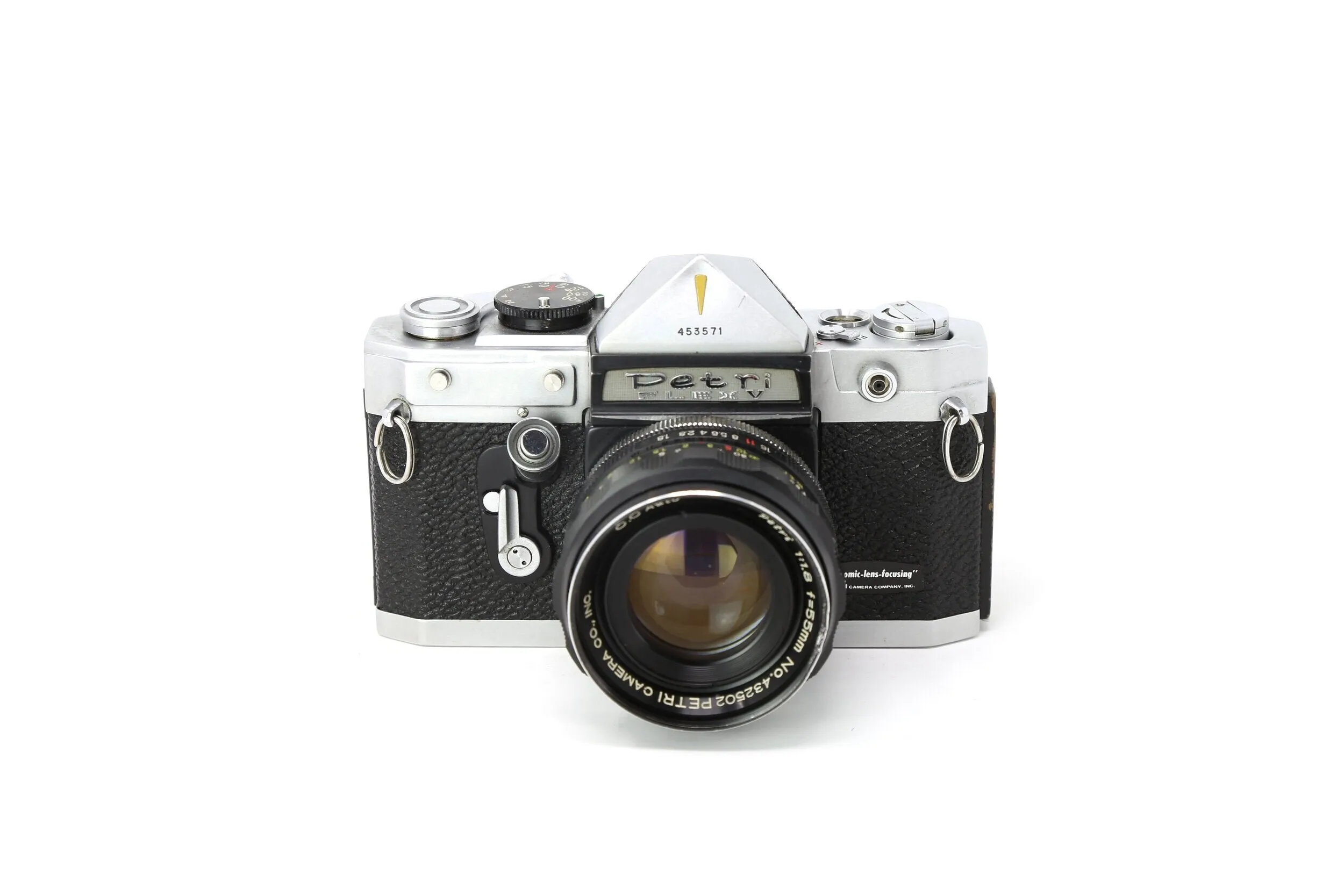 Petri Flex V 35mm Film Camera with 55mm lens