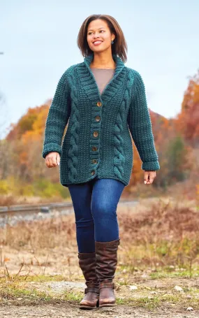 Pillar Cabled Jacket Pattern