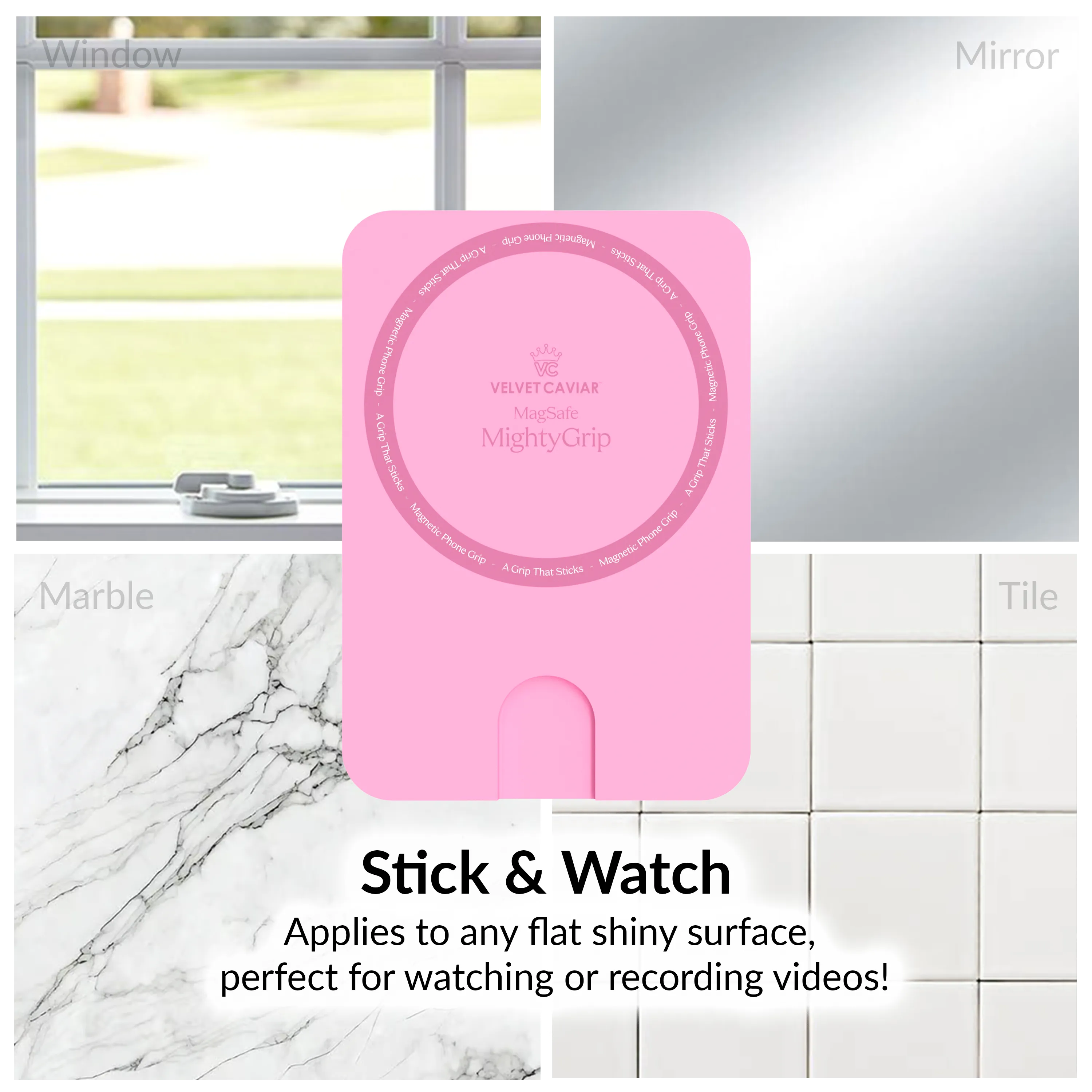 Pink MightyGrip MagSafe Mount